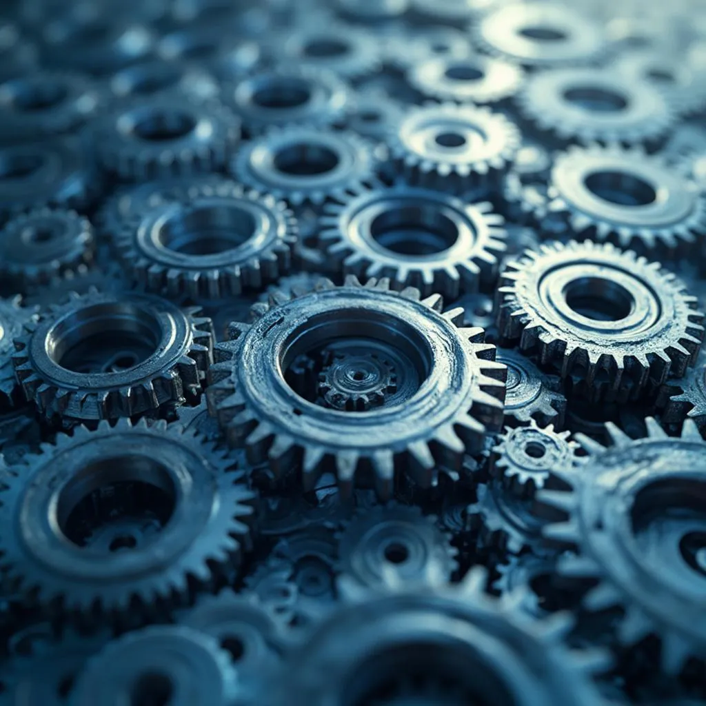 Abstract visual of business restructuring